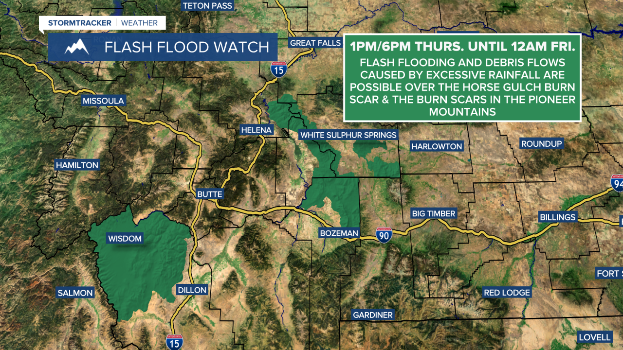 Cleaner air, cooler temps, and scattered showers/storms Thursday